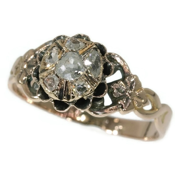 Early 18th Century antique diamond ring